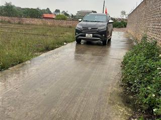 Em gái nhờ bán thổ cư hữu bằng ngọc xá. dt 132.5m2 mặt 4.5m vị trí thuộc hữu bằng, ngọc xá