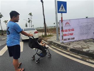 Lô đất "hướng đông" view hướng vườn hoa giá chào bán 165 tr/m2   gặp chủ 0933 832 ***