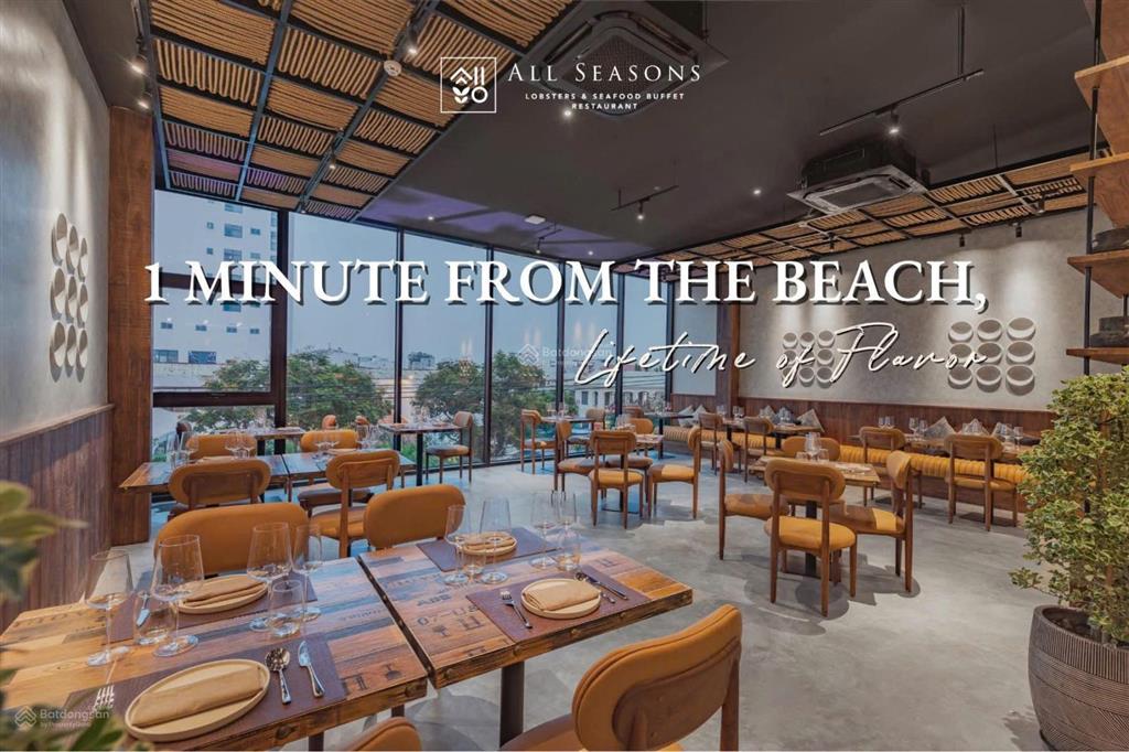 Bán đất mặt tiền nguyễn văn thoại. diện tích 196m2  dòng tiền 130 tr/tháng. cách biển 200m