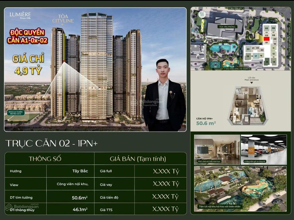 Cơ hội đầu tư căn hộ tạo dòng tiền hấp dẫn tại lumiere prime hills cổ loa vốn ban đầu chỉ 1,2 tỷ