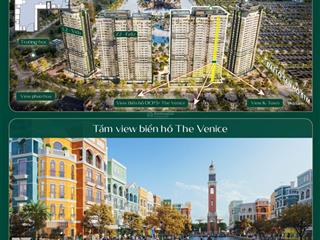 Cơn sốt đầu tư săn ngay căn 1pn + view sông venice ngắm pháo hoa hàng tuần. vốn ban đầu chỉ 780tr