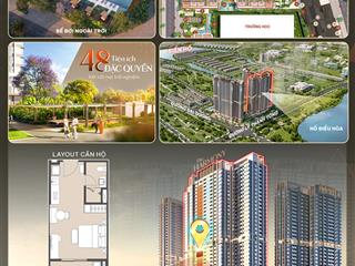 Siêu phẩm căn studio tầng trung, view nhìn trực diện ra công viên hồ điều hòa trung tâm gia lâm!