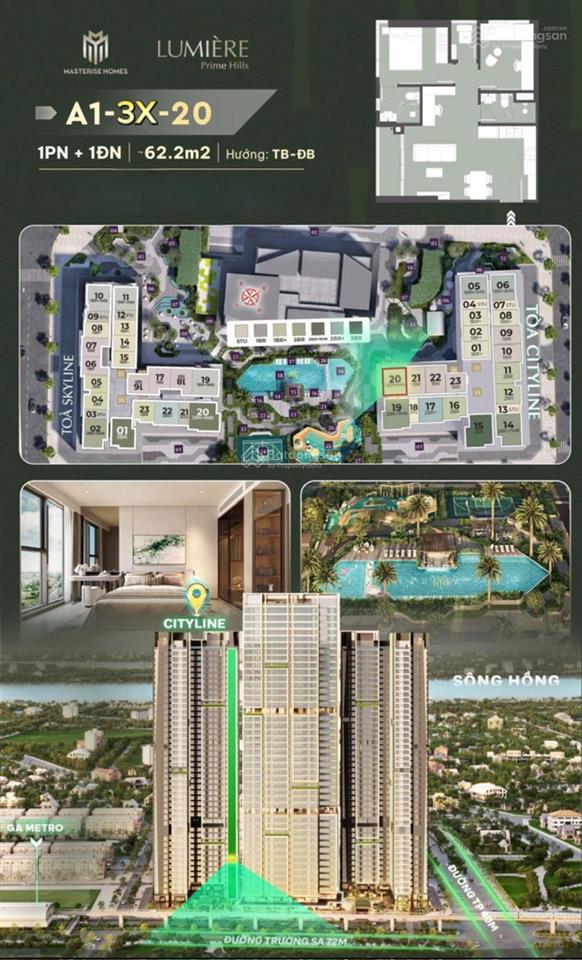 Siêu phẩm căn 2pn view công viên và bể bơi nội khu tuyệt đẹp của tòa a1 cityline
