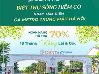 Sở hữu ngay căn góc biệt thự đơn lập duy nhất giá cđt. ân hạn lãi suất 18 tháng. cạnh chợ ninh hiệp