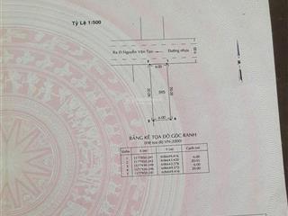 Bán đất 274 nguyễn văn tạo, long thới 6*20m, giá 4,7 tỷ, đường 9m, nhà bè, sổ hồng, hỗ trợ vay