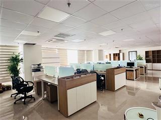Cho thuê văn phòng 190m2 full nội thất tại toà geleximco 897 giải phóng, 250.000đ/m2/th. view đẹp