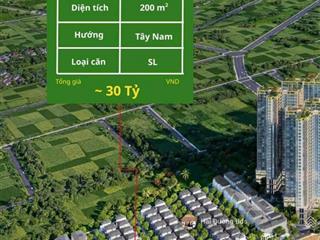 Ra hàng siêu phẩm biệt thự song lập view hồ, vị trí độc tôn, mặt tiền đắt giá.
