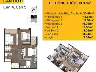 Cần bán căn hộ cao cấp 3 ngủ tại the sun mễ trì  căn 3505  chỉ 6.5 tỷ