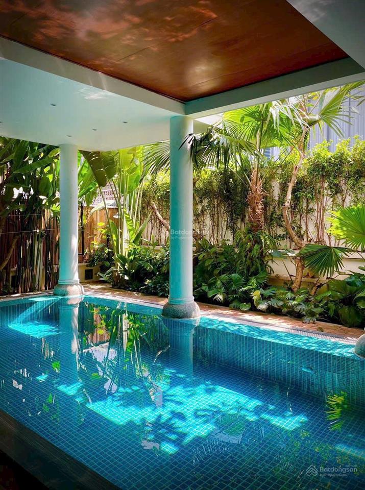 Bán biệt thự  hồ bơi sân vườn 991m2 ngay trần não, phường bình an, quận 2