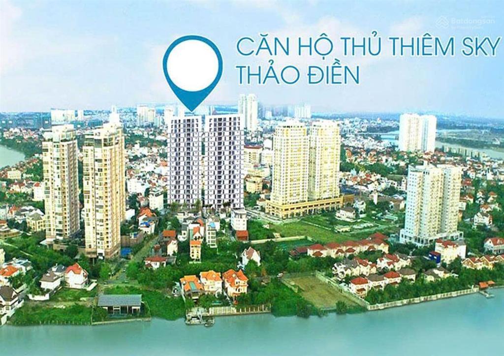 Bán căn hộ thảo điền 1pn có sổ giá 3tỷ2. có nội thất