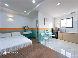 Cho thuê căn hộ 1pn full nội thất cửa sổ 40m2 thang máy ngay cmt8 gần cư xá bắc hải, cc hà đô