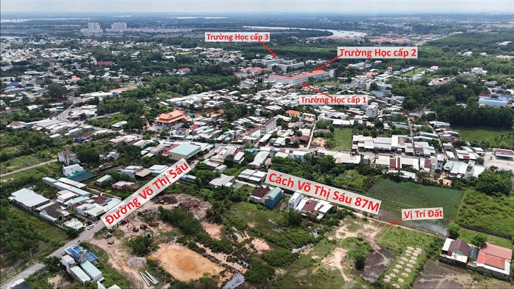 Bán đất phú đông, 100m2 full thổ cư, đường ô tô, cách phà 5km  giá 2ty3