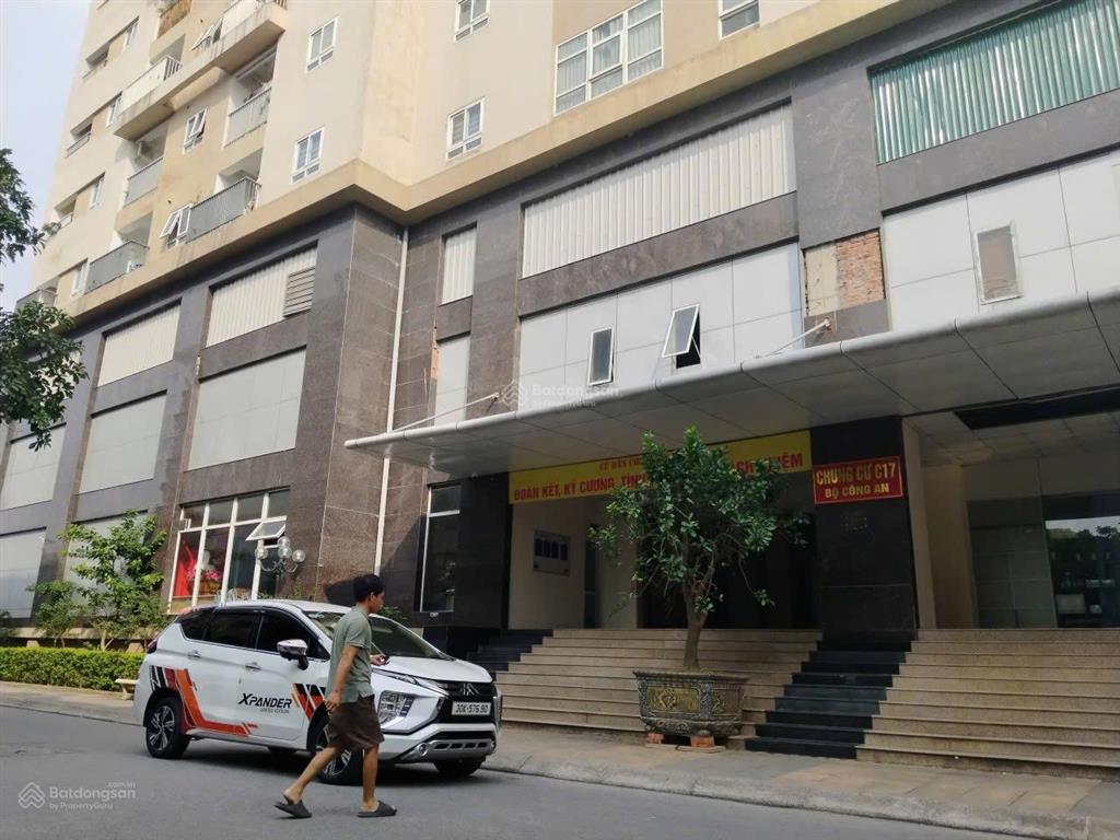 Bán chung cư c17 bộ công an ngọc thuỵ long biên 116m2 3 phòng ngủ 7.2 tỷ căn góc full nội thất