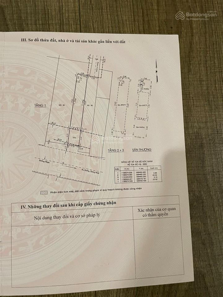 Bán gấp nhà mặt tiền đường số 1, p.16, gò vấp đối diện bách hóa xanh, giá tốt đầu tư!