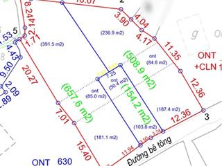 Bán đất nghỉ dưỡng cao dương, lương sơn, hòa bình, diện tích 657m2 (85m2 thổ cư)