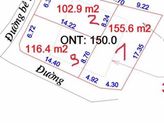Bán gấp đất 155m2 tại xã nhuận trạch, huyện lương sơn, hòa bình, giá tốt 1,8 tỷ