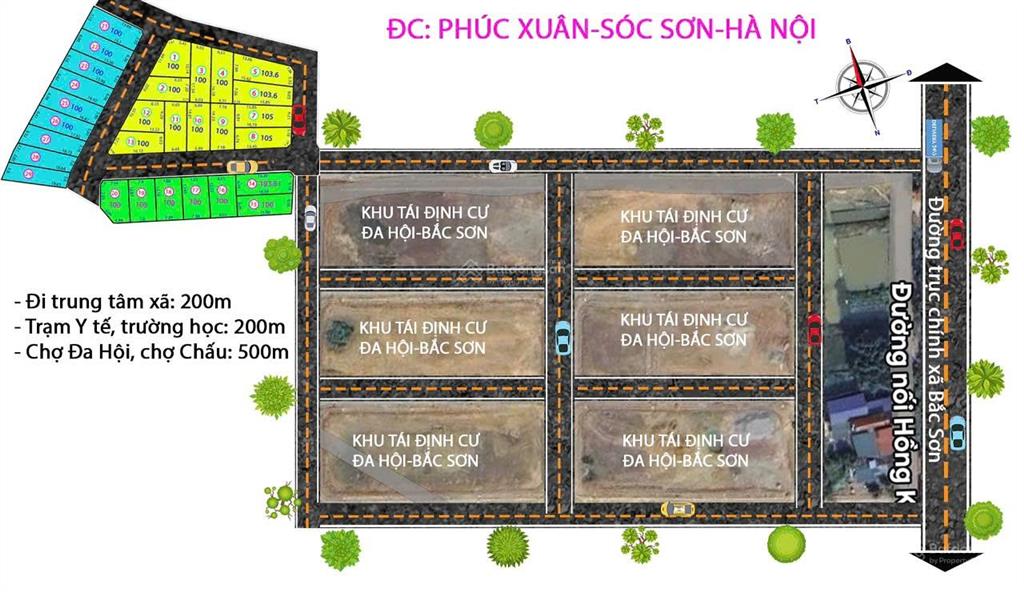 Mở bán đất phân lô giá siêu rẻ chỉ 1x triệu/m2 phúc xuân, bắc sơn, sóc sơn, hà nội