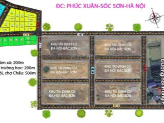 Mở bán đất phân lô giá siêu rẻ  chỉ từ 1x triệu/m  phúc xuân  bắc sơn  sóc sơn  hà nội