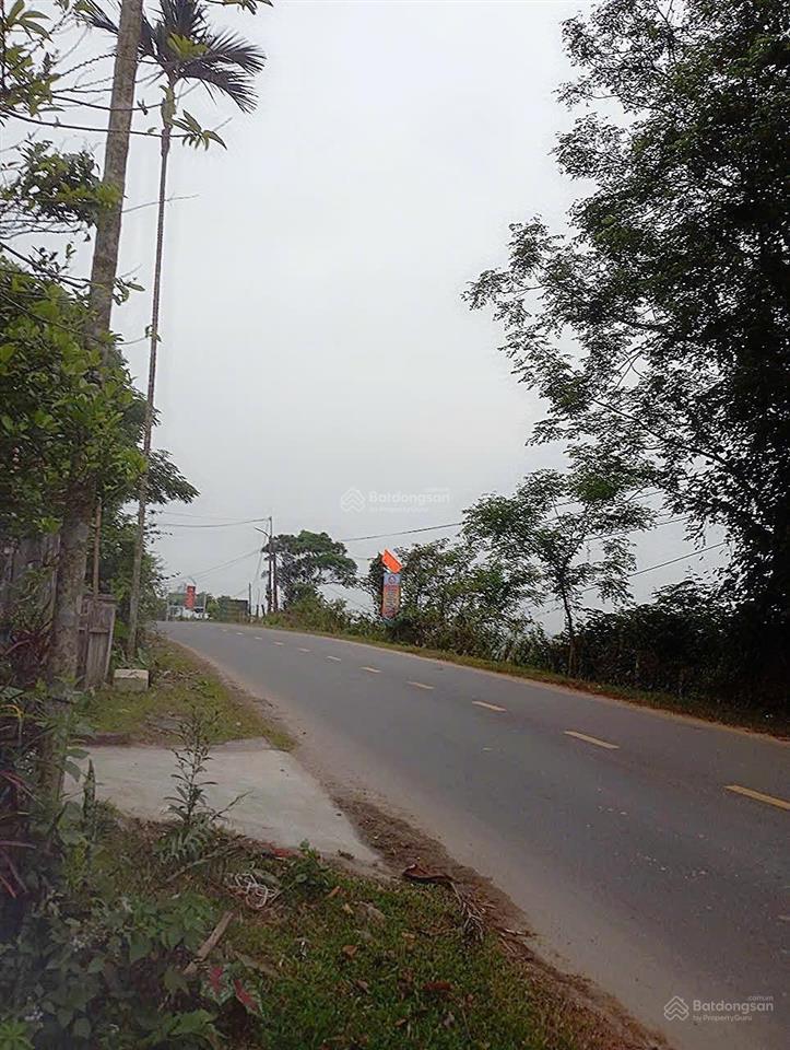 Bán đất tặng nhà mặt tiền quốc lộ 14g, xã ba, huyện đông giang. vị trí đắc địa, tiềm năng