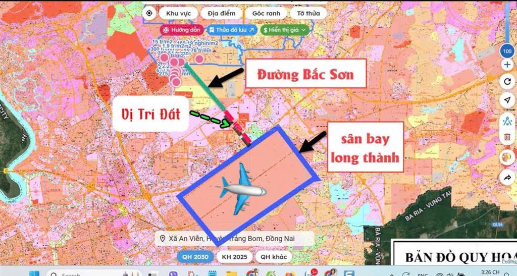 Vì sao nhà đầu tư chọn đất nền quanh sân bay long thành? pháp lý minh bạch bank 70%