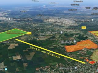 Đầu tư ngay lô 100m2 ngay kđt vệ tinh sân bay long thành, shr công chứng ngay