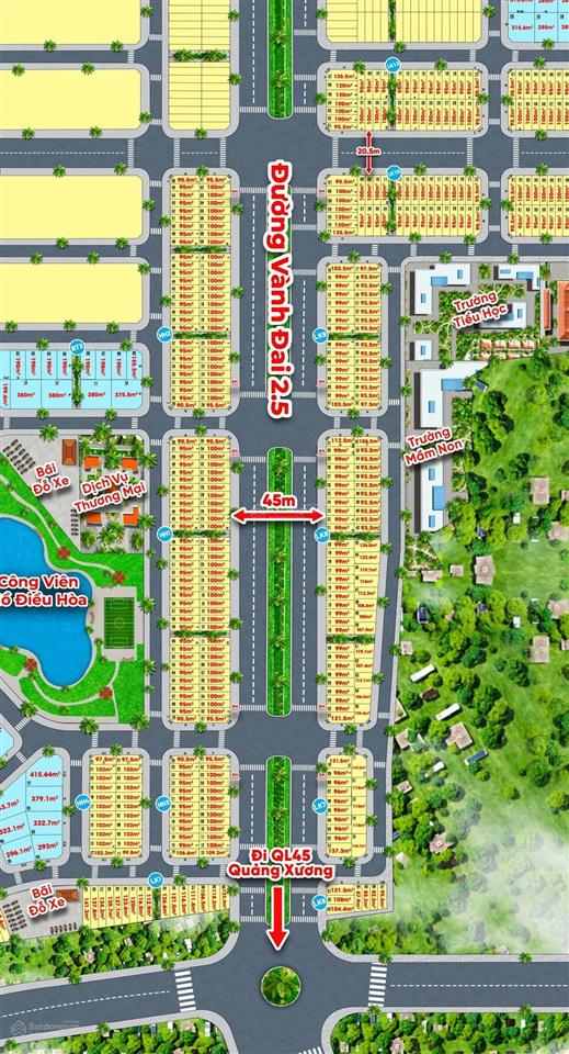 Chính chủ bán đất trúng đấu giá trục đường vành đai 2.5 mb520 đồng nhưng