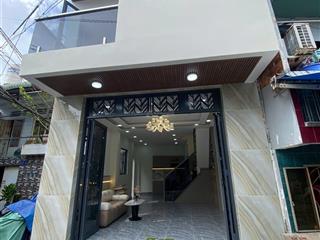 Nhà hẻm xe hơi 242/ bà hom mới 100% full nội thất gần chợ phú lâm