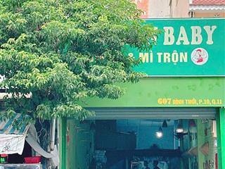 Bán nhà mtkd bình thới diện tích lớn 4,2x20m nở hậu ngay trung tâm p10 quận 11 chỉ 11,9 tỷ