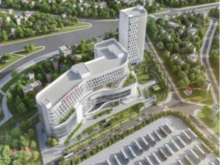 Siêu dự án bệnh viện mặt đường phạm hùng, 300 giường, 5 tòa nhà, 26104m2 giá chỉ 850 tỷ