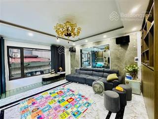Bán nhà 5t 52m full nội thất cao cấp thạch bàn, mặt tiền gần 6m, ngõ rộng, cao ráo, ở ngay7,6 tỷ.