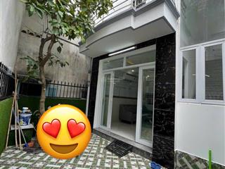 Nhà sổ riêng nở hậu 41.8m2 căn cuối có sân nằm sát mặt tiền huỳnh tấn phát, 1 lầu giá tốt