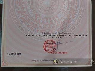 Bán lô đất 91,5m full thổ cư diên toàn chỉ 1tỷ250