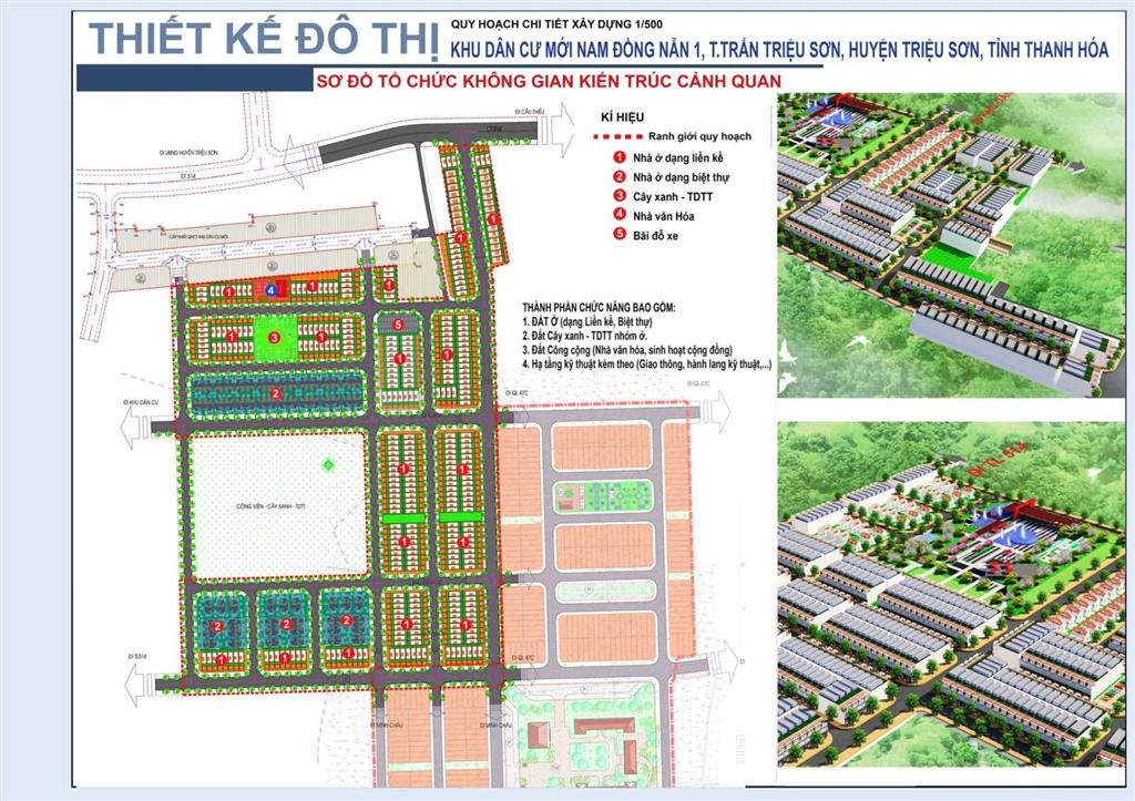 Mở bán mb nam đồng nẫn trung tâm thị trấn triệu sơn, thanh hóa