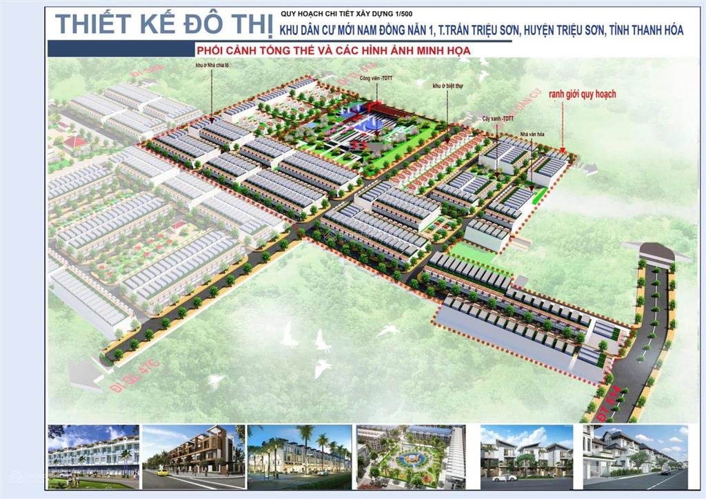 Mở bán mb nam đồng nẫn trung tâm thị trấn triệu sơn, thanh hóa