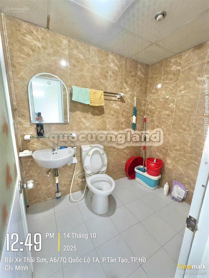 Bán chung cư thái sơn. bình tân. 62m2. 2pn, 1wc. nhà mới tặng lại nội 2.3 tỷ.tl sổ hồng sẵn