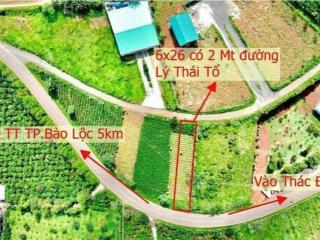 Chính chủ cần bán 2 lô đất giáp hai mặt tiền đường lý thái tổ, kết nối trung tâm và các khu du lịch