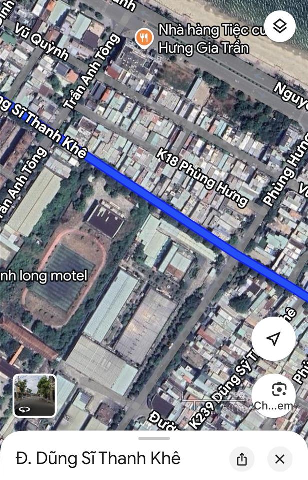 Chính chủ cần bán nhanh nhà 3 tầng 175m ngang 10m đường dũng sĩ thanh khê.