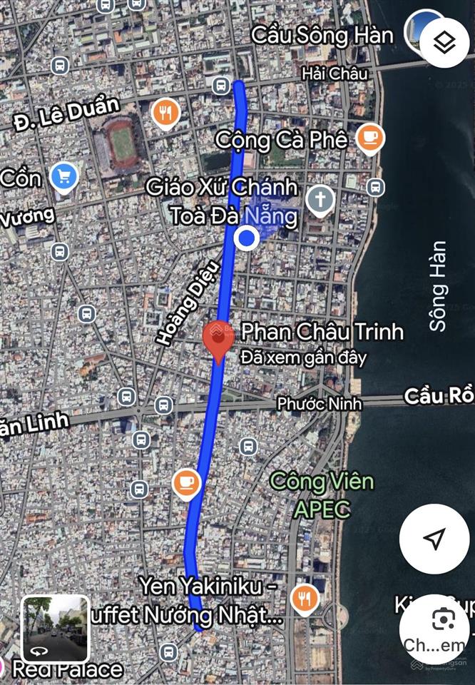 Chính chủ cần bán nhanh nhà 2 tầng mt phan châu trinh vị trí sầm uất kinh doanh đa ngành.