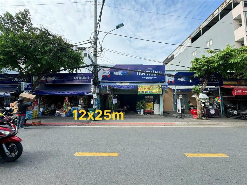 Ngang 12 dài 25m mặt tiền lý phục manngay sát nguyễn văn linhhuỳnh tấn phát giá hấp dẫn43 tỷ