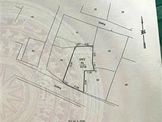 Cặp góc thổ cư mặt biển  202m2  ngang 15m  24tr/m2