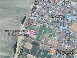 Đất ven biển mỹ hoà, 3 mặt tiền, 274m2, gần biển vô cực, 6,1 tỷ