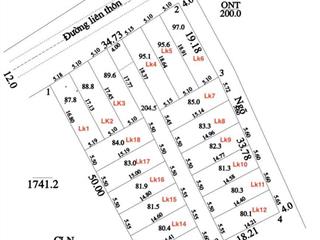 Bên e còn 4 lô lk 1 lk 8  9  10 bán tọa lạc xã xuân mai hà nội mặt bằng hiên trắng đã xong