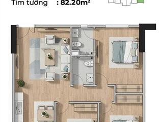 Bán căn chung cư tecco đán 3pn 2,467 tỷ