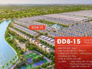 Song lập view sông đảo dừa khu đóng, an ninh 24/7.  0828 926 ***
