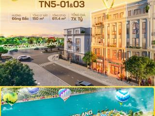 Vinhomes cổ loa tn501 & tn503 chất sống riêng biệt, cạnh hồ cổ loa siêu rộng