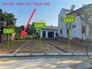 71,4m bình yên vẫn cần bán. giá chỉ 1.x tỉ rẻ nhất khu vực