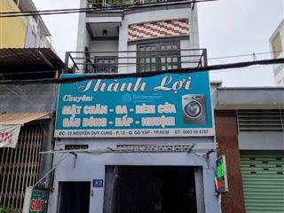 Bán nhà mặt tiền nguyễn duy cung, gò vấp, diện tích 113.4m2, dòng tiền 15tr/tháng, nở hậu, sẵn sổ