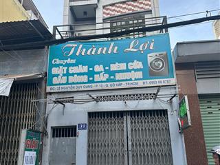 Bán nhà mặt tiền nguyễn duy cung, gò vấp, diện tích 113.4m2, dòng tiền 15tr/tháng, nở hậu, sẵn sổ
