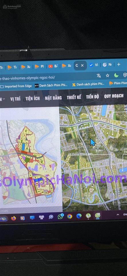 Chính chủ cần bán gấp 2 lô đất cạnh nhau, mỗi lô 212m2 tại xã hồng vân (khu c vin olympic)