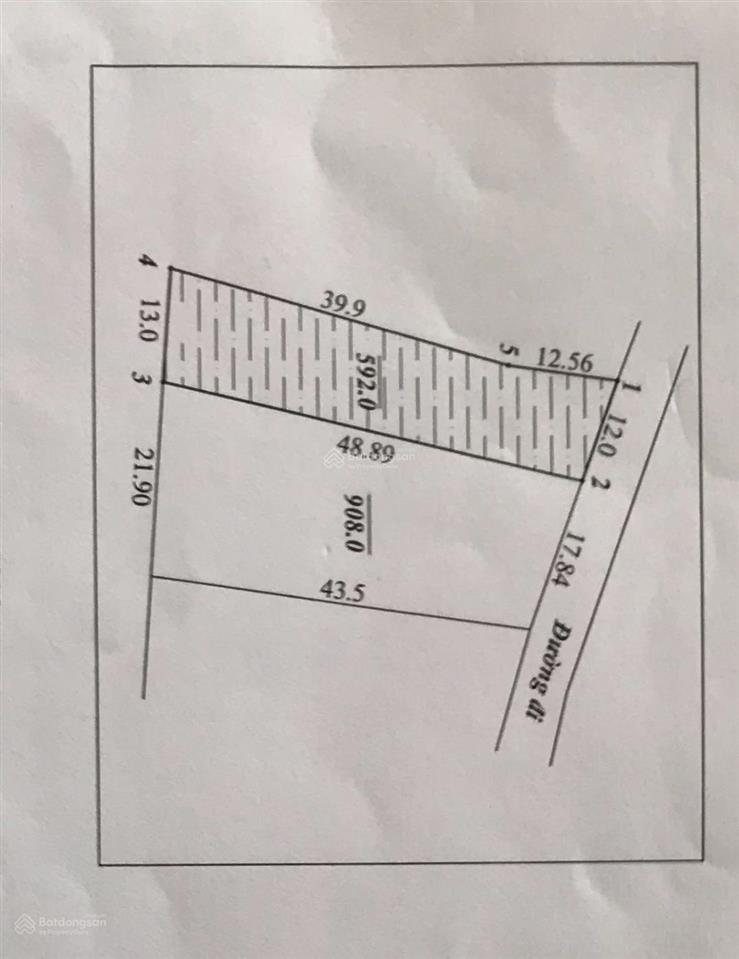 Bán nhanh lô đất 600m² ngọc thanh gần hồ đại lải, tiện nghỉ dưỡng & đầu tư, sổ đỏ riêng